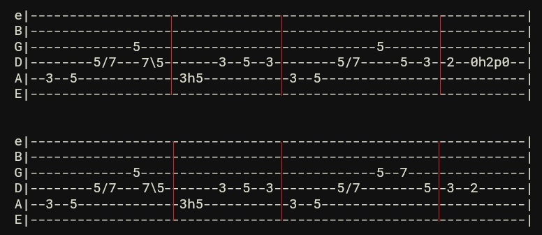 guitar tab